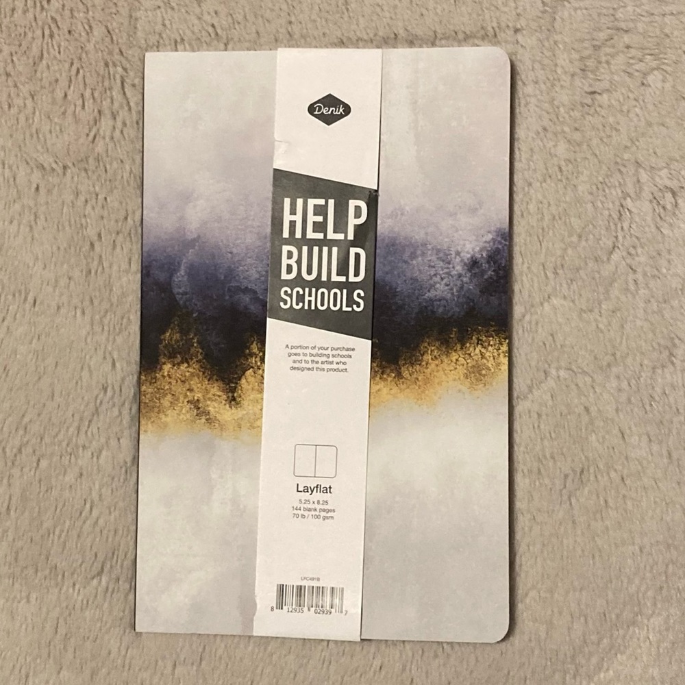 Denik Blank Page Notebook - NEW